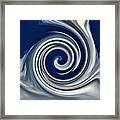 Cloud Abstract Framed Print