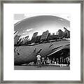 Cloud Gate Monument Framed Print