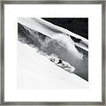 Cloud Of Snow Framed Print