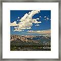 Clouds Above Lost Lake Framed Print