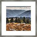 Clouds Over Romania Framed Print