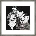 Clowning Around Framed Print