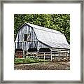 Clubhouse Road Barn Framed Print