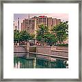 Cnn. Atlanta Framed Print