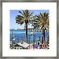 Coastal Waters Around Destin Florida Framed Print