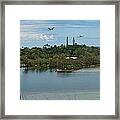 Coconut Island Framed Print