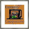 Coffee Break Framed Print