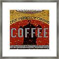 Coffee - The Perfect Grind Framed Print