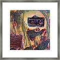 Coin Of The Realm Encaustic Framed Print