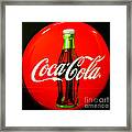 Coke Top Framed Print