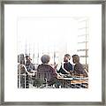 Collaborating To Build The City Of Their Dreams Framed Print