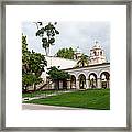 Colonnade In Balboa Park, San Diego Framed Print