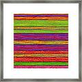 Color And Texture Framed Print