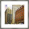 Color In The City Framed Print