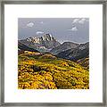 Colorado 14er Capitol Peak Framed Print