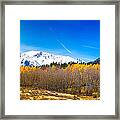 Colorado Rocky Mountain Independence Pass Autumn Pano 1 Framed Print