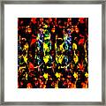 Colorful Abstract Collage Framed Print