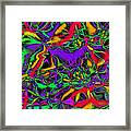 Colorful Connections Framed Print
