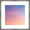 Colorful Sunset Background Framed Print