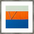 Colors And Shadow Framed Print