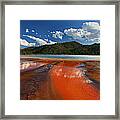 Colors Of Yellowstone Framed Print