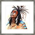 Colour Of The Sun Framed Print