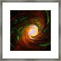 Comic Spiral Framed Print