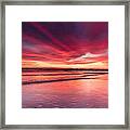 Coming Soon Sunrise At Hampton Beach Framed Print