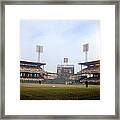 Comiskey Park Photo From The Outfield Framed Print