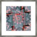Cones With Patterns Framed Print