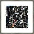 Construction Site In India Framed Print