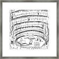 Construction Work In Hell Framed Print