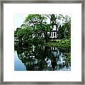 Contemplation For Swimming On Mother's Day Framed Print