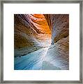 Cool Glow Framed Print