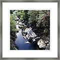 Cool Mountain Creek Framed Print