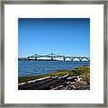 Coos Bay Bridge Framed Print