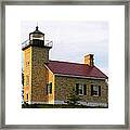 Copper Harbor Michigan Lighthouse Framed Print
