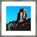 Corfe Castle Framed Print