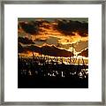 Corn En Fuego Framed Print