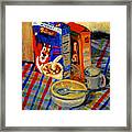 Corn Flakes Framed Print