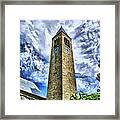 Cornell Clock Tower Framed Print