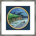 Cornwall Cliffs Framed Print