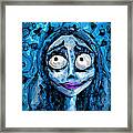 Corpse Bride Phone Sketch Framed Print