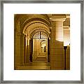 Corridors Framed Print