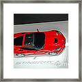 Corvette Stringray Framed Print