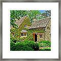 Cotswold Cottage Framed Print