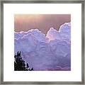 Cotton Candy Framed Print