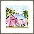 Country Barn Framed Print