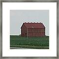 Dilapidated Country Barn Framed Print