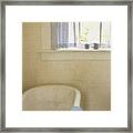 Country Bath Framed Print